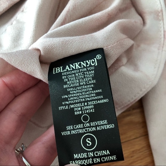 Blank NYC Jacket in Hippie Dippie Faux Suede Drape Front Full Zip New NW… - Picture 5 of 7